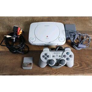 Sony Playstation PS One Slim PS1 PSX Console SCPH-101 OEM Tested & Works